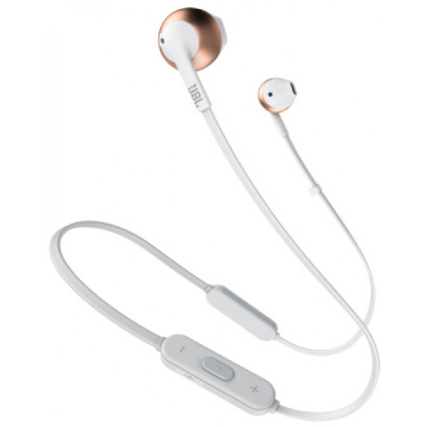 Фото - Наушники вкладыши беспроводные JBL T205BT Rose Gold (JBLT205BTRGD)