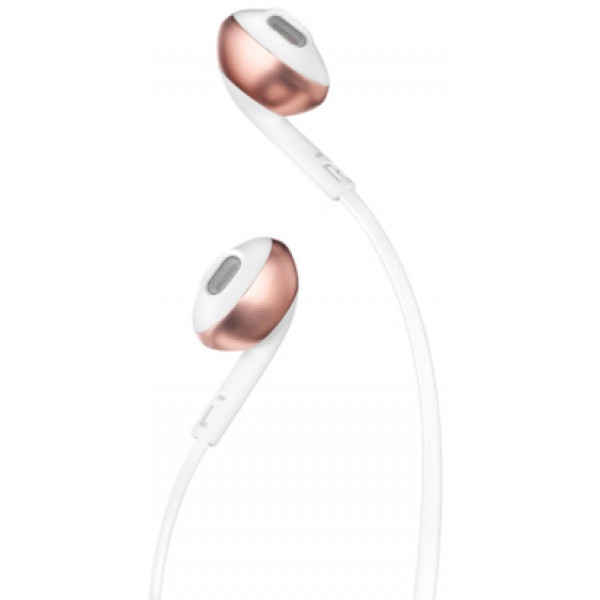 Фото - Наушники вкладыши беспроводные JBL T205BT Rose Gold (JBLT205BTRGD)