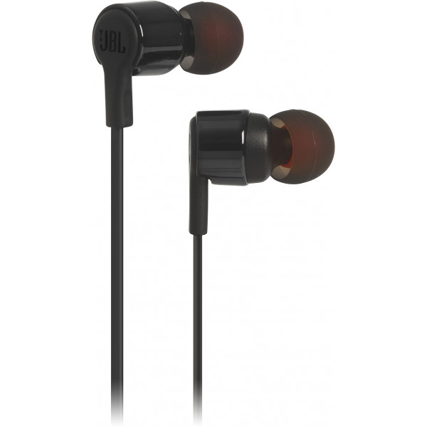 Фото - Навушники вкладиші JBL T210 Black (JBLT210BLK)