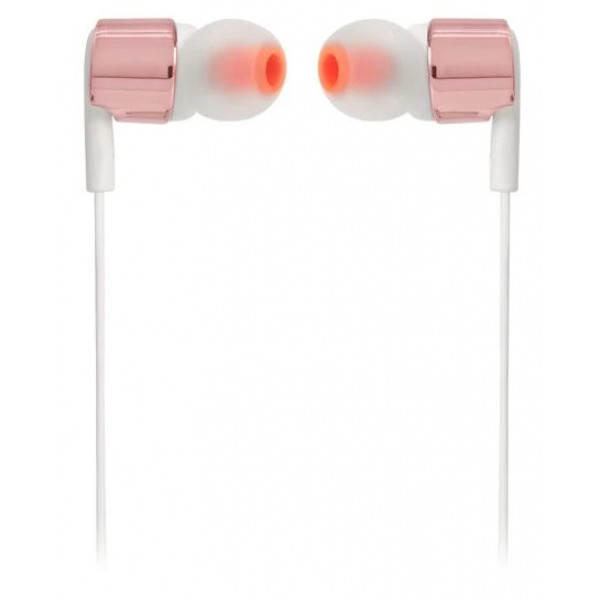 Фото - Навушники вкладиші дротові JBL T210 Rose Gold (JBLT210RGD)