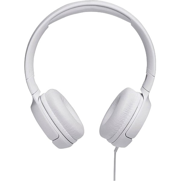 Фото - Наушники накладные проводные JBL T500 White (JBLT500WHT)