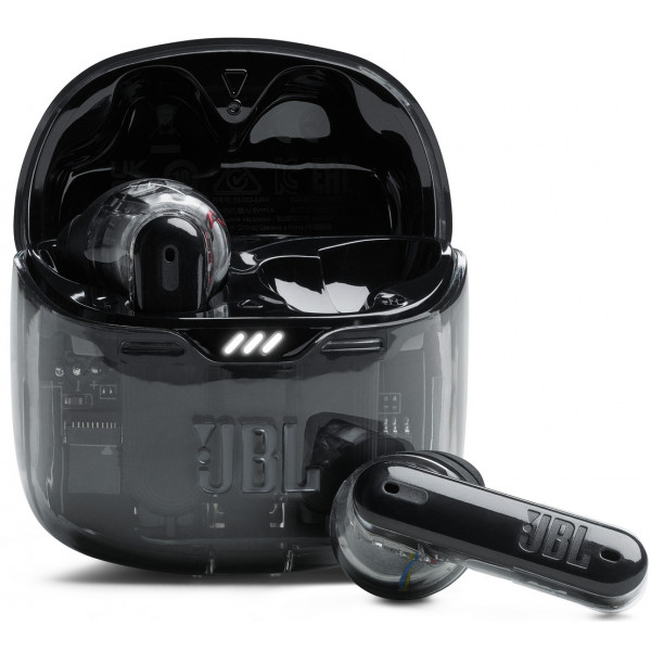 Фото - Наушники вкладыши беспроводные TWS JBL Tune FleX Gost Black(JBLTFLEXGBLK)