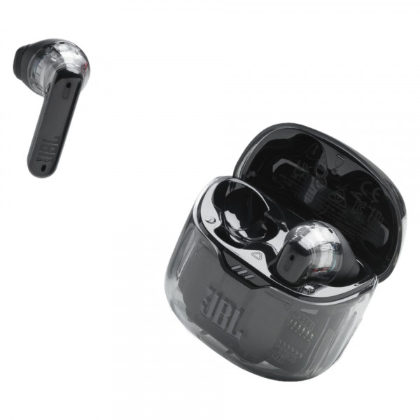 Фото - Навушники вкладиші бездротові TWS JBL Tune Flex 2 Ghost Black (JBLTFLEX2GBLK)