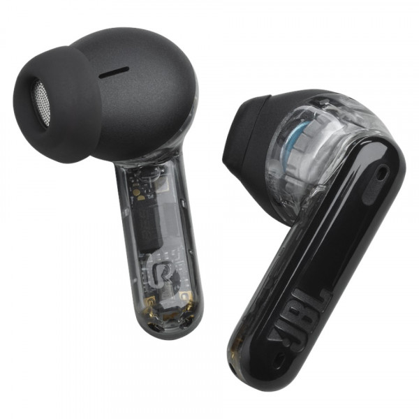 Фото - Навушники вкладиші бездротові TWS JBL Tune Flex 2 Ghost Black (JBLTFLEX2GBLK)