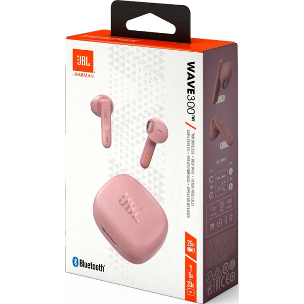 Фото - Наушники вкладыши беспроводные TWS JBL Wave 300 Pink (JBLW300TWSPIK)
