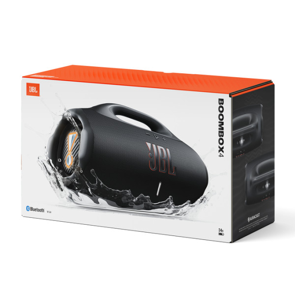 Фото - Уцінка - Портативна акустика JBL Boombox 4 Black (JBLBOOMBOX4BLKEP)