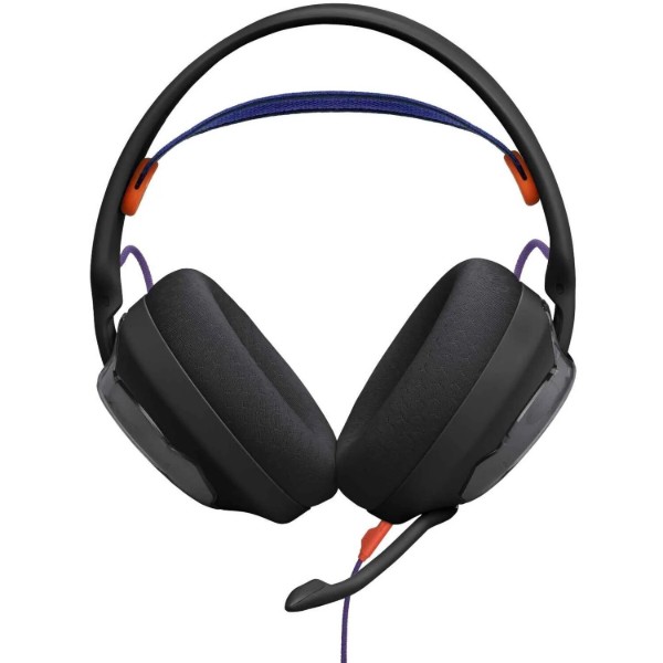 Фото - Гарнітура дротова ігрова JBL Quantum 250 Black (JBLQTUM250BLK)