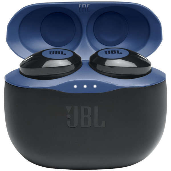 Фото - Наушники вкладыши беспроводные TWS JBL T125TWS Blue (JBLT125TWSBLU) Фото - Наушники вкладыши беспроводные TWS JBL T125TWS Blue (JBLT125TWSBLU)