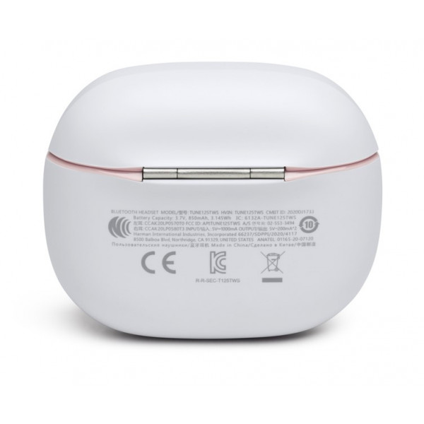 Фото - Наушники вкладыши беспроводные TWS JBL T125TWS Pink (JBLT125TWSPIN)