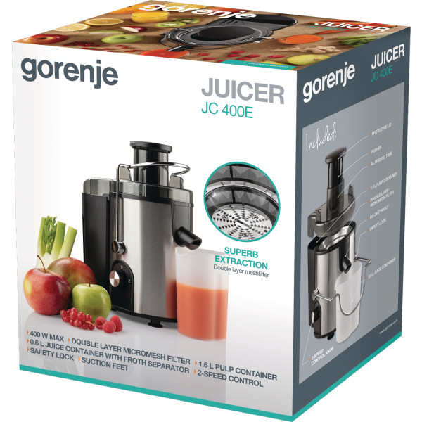 Фото - Соковитискач відцентровий Gorenje JC400BE
