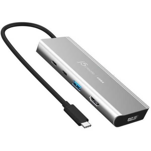 Фото - Хаб USB J5create 7-в-1 Silver (JCD401-N)