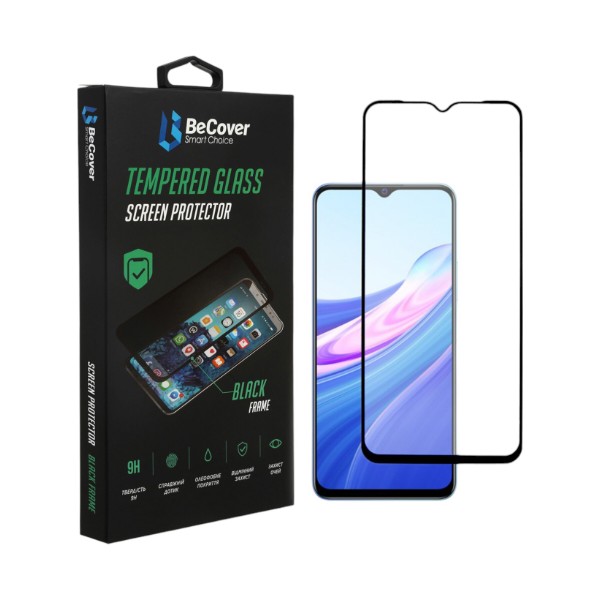 Фото - Защитное стекло для смартфона BeCover for Vivo Y53s Black (707247)