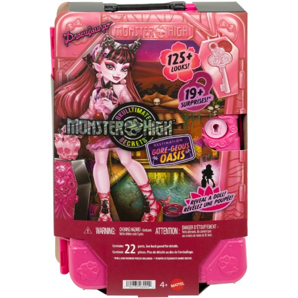 Фото - Кукольный набор Monster High Ужас-секреты Дракулауры серии Кошмарные каникулы (JDR50)