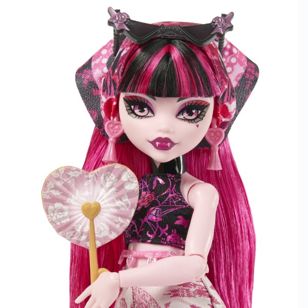 Фото - Кукольный набор Monster High Ужас-секреты Дракулауры серии Кошмарные каникулы (JDR50)