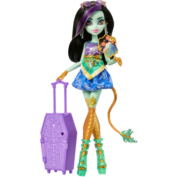 Фото - Ляльковий набір Monster High Жахо-секрети Джиніфаєр серії Кошмарні канікули (JDR52)