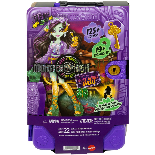 Фото - Ляльковий набір Monster High Жахо-секрети Джиніфаєр серії Кошмарні канікули (JDR52)