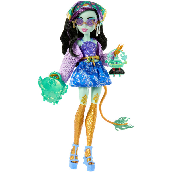Фото - Ляльковий набір Monster High Жахо-секрети Джиніфаєр серії Кошмарні канікули (JDR52)