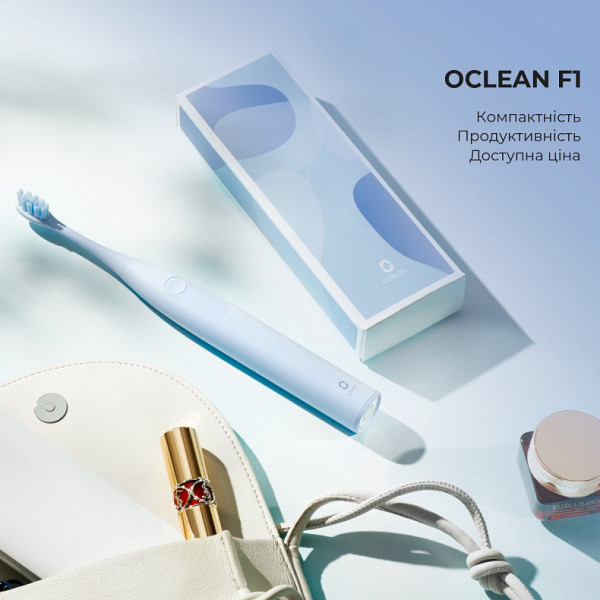 Фото - Зубная щетка электрическая Oclean F1 Light Blue