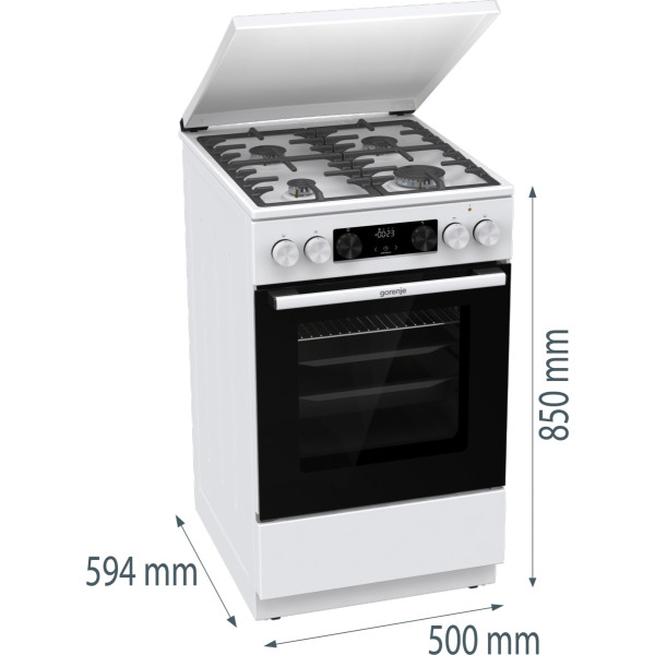 Фото - Плита газовая Gorenje GK 5C63 WF