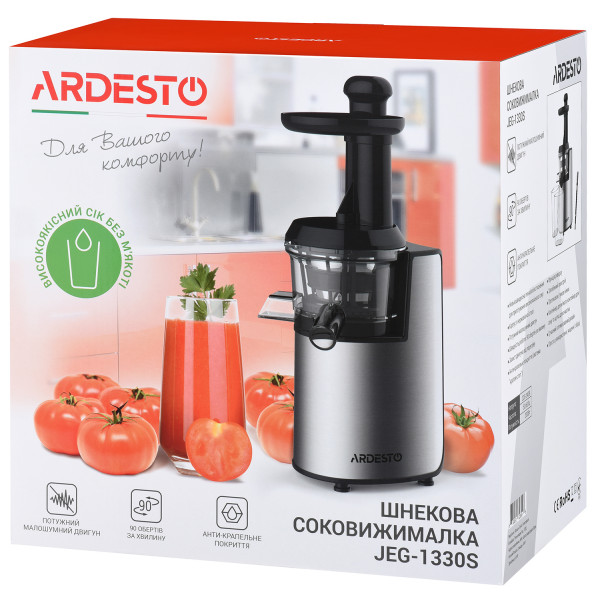 Фото - Соковитискач шнековий Ardesto JEG-1330S