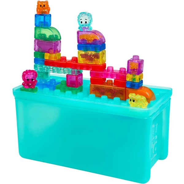 Фото - М'який конструктор для малюків Jelly Blox сенсорний У КЕЙСІ 2 В 1: ІГРОВИЙ МАЙДАНЧИК (934959)