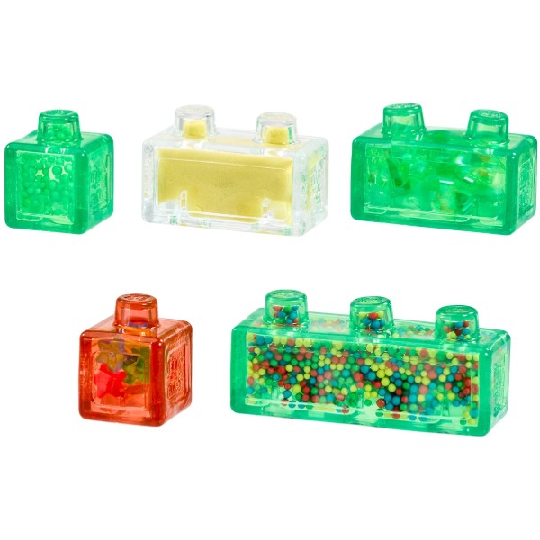 Фото - М'який конструктор для малюків Jelly Blox сенсорний ДЖУНГЛІ (937532)