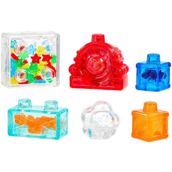 Фото - М'який конструктор для малюків Jelly Blox сенсорний ПОЇЗД (937685)
