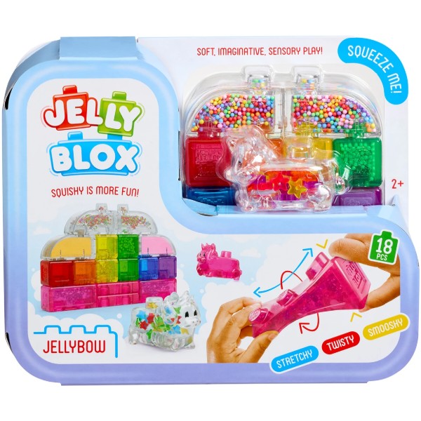 Фото - М'який конструктор для малюків Jelly Blox сенсорний ВЕСЕЛКА (937686) Фото - М'який конструктор для малюків Jelly Blox сенсорний ВЕСЕЛКА (937686)