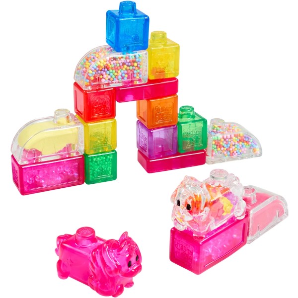 Фото - М'який конструктор для малюків Jelly Blox сенсорний ВЕСЕЛКА (937686)