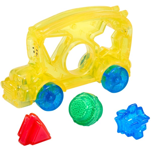 Фото - М'який конструктор для малюків Jelly Blox сенсорний серії Lil' Jellies - АВТОБУС (937839)