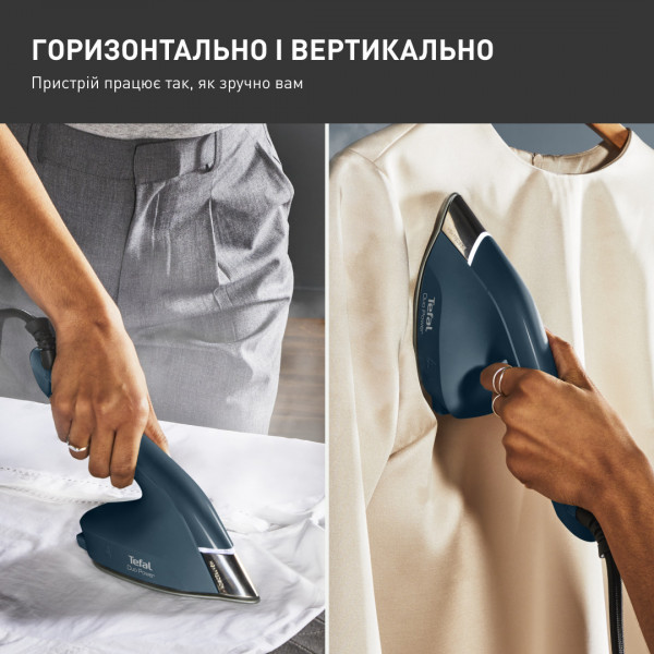 Фото - Вертикальный отпариватель ручной Tefal JF4032E0 Duo Power 2в1