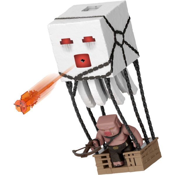 Фото - Коллекционная фигурка Minecraft Игровой набор "Воздушный шар из Гаста" из "Minecraft: фильм" (JFB69)