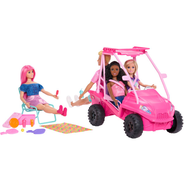 Фото - Одежда и аксессуары для куклы Barbie Пляжный багги с м/ф Таинственные приключения (JFV68)
