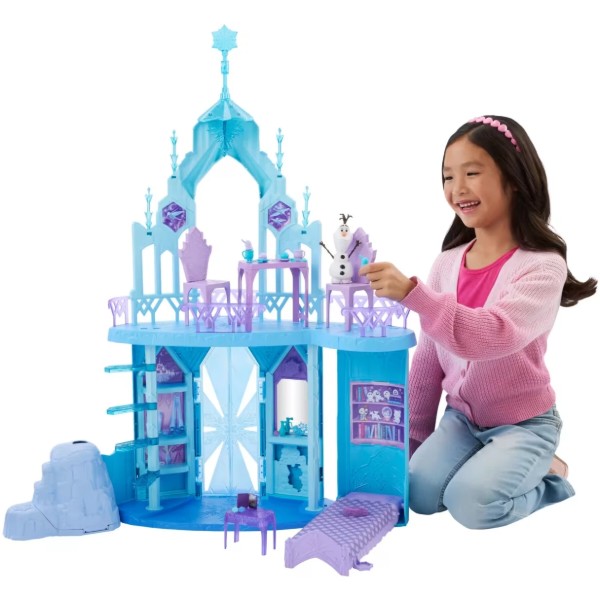 Фото - Мебель и домики для куклы Disney Frozen Ледяной замок Эльзы из м/ф «Холодное сердце» (JGG41)