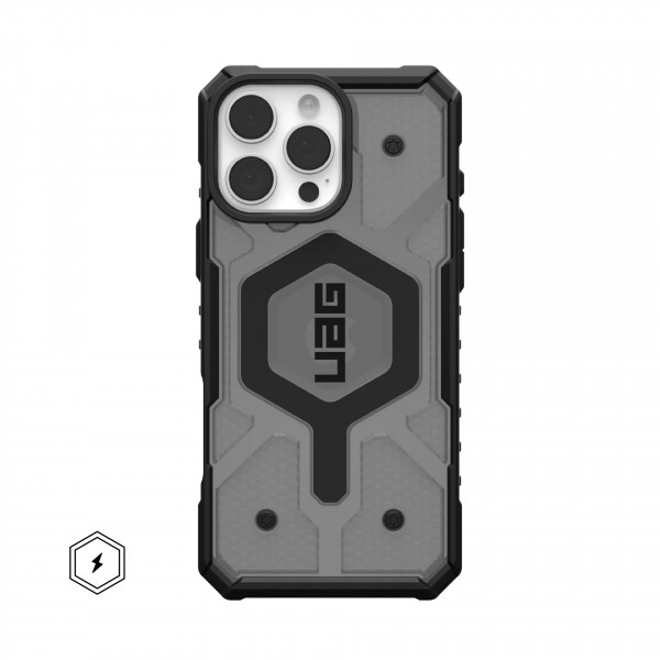 Фото - Чехол для смартфона UAG for iPhone 16 Pro Max, Pathfinder Clear Magsafe, Ash (114465113131)