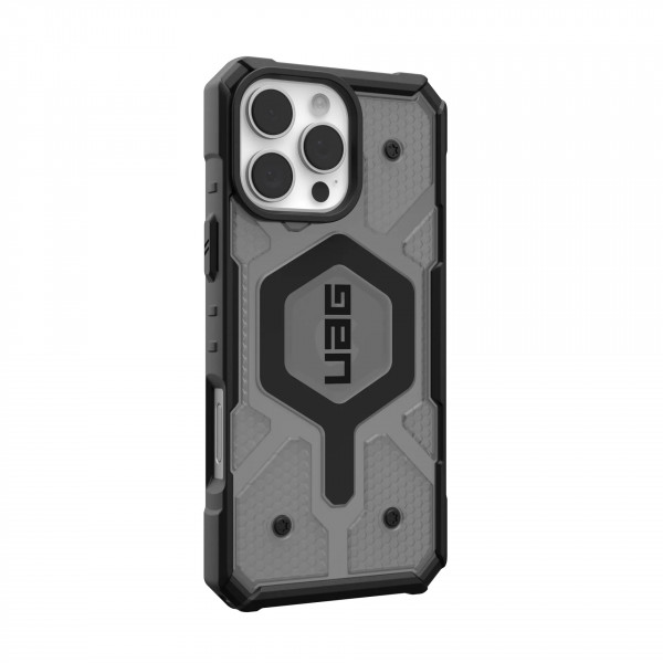 Фото - Чехол для смартфона UAG for iPhone 16 Pro Max, Pathfinder Clear Magsafe, Ash (114465113131)