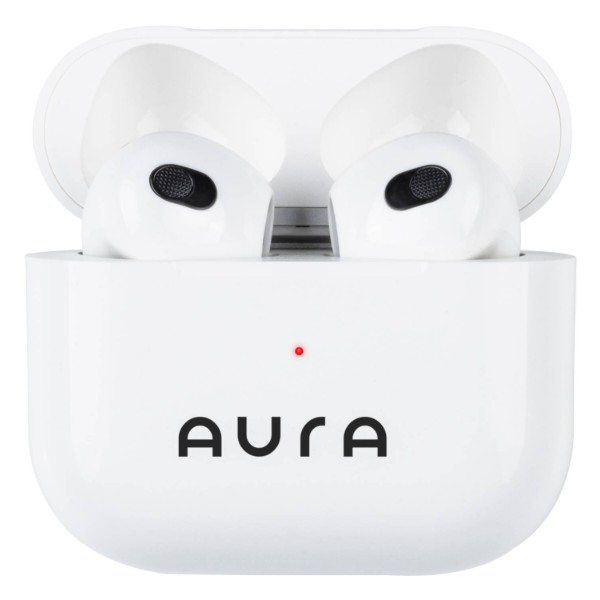 Фото - Навушники вкладиші бездротові TWS Aura 3 White (TWSA3W)