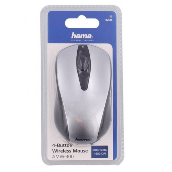 Фото - Миша бездротова Hama AMW-300 Gray