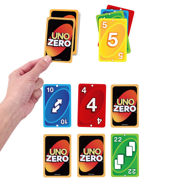 Фото - Настільна гра карткова (8+) UNO UNO "Zero" (JHH48)