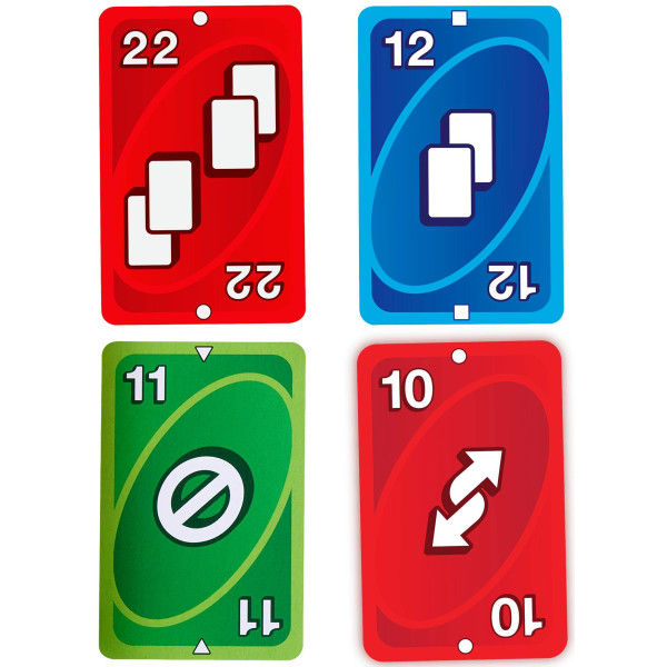 Фото - Настільна гра карткова (8+) UNO UNO "Zero" (JHH48)