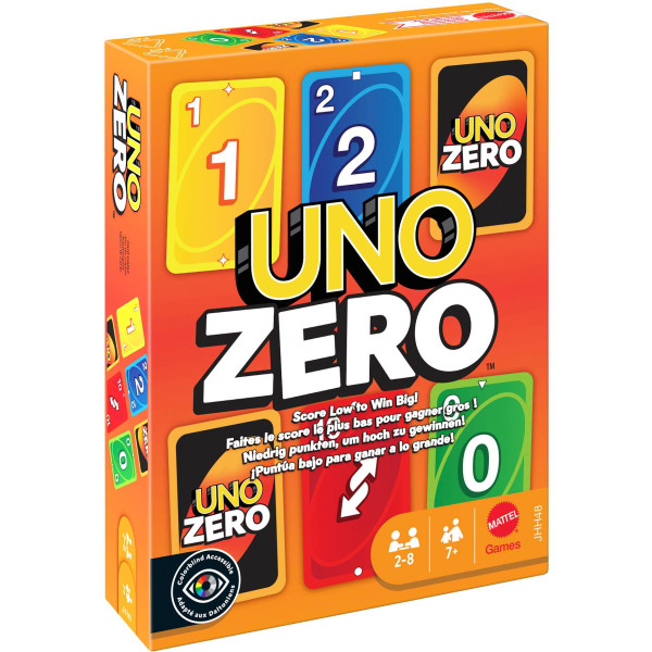 Фото - Настільна гра карткова (8+) UNO UNO "Zero" (JHH48) Фото - Настільна гра карткова (8+) UNO UNO "Zero" (JHH48)