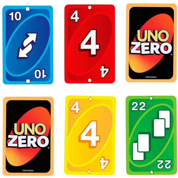 Фото - Настільна гра карткова (8+) UNO UNO "Zero" (JHH48)