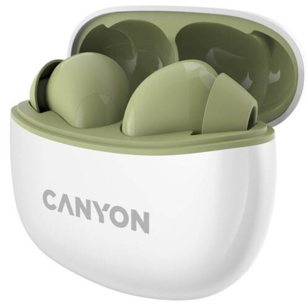 Фото - Навушники вкладиші бездротові TWS Canyon TWS-5 (CNS-TWS5GR) Green