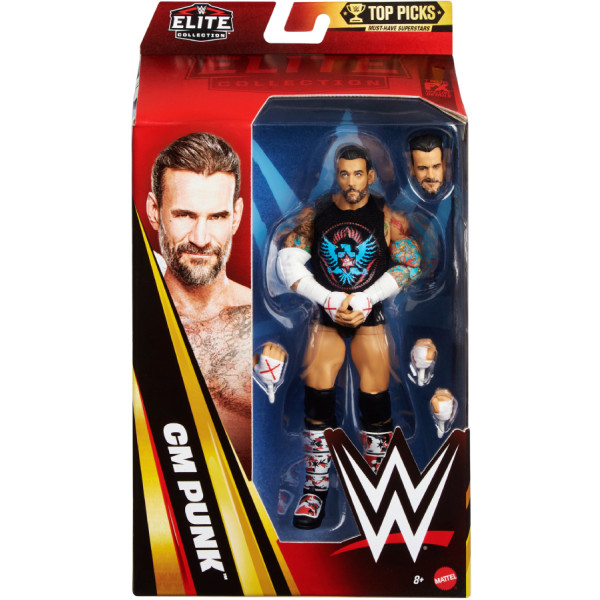 Фото - Колекційна фігурка WWE WWE Elite Top Picks (топові бійці еліти зі змінними частинами) (в ас.) (GNM28)