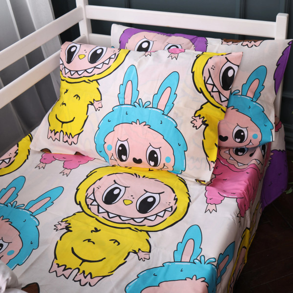 Фото - Комплект постельного белья MirSon 175х210 см Kids Time 17-0865 Labubu Бязь (2200012064764)