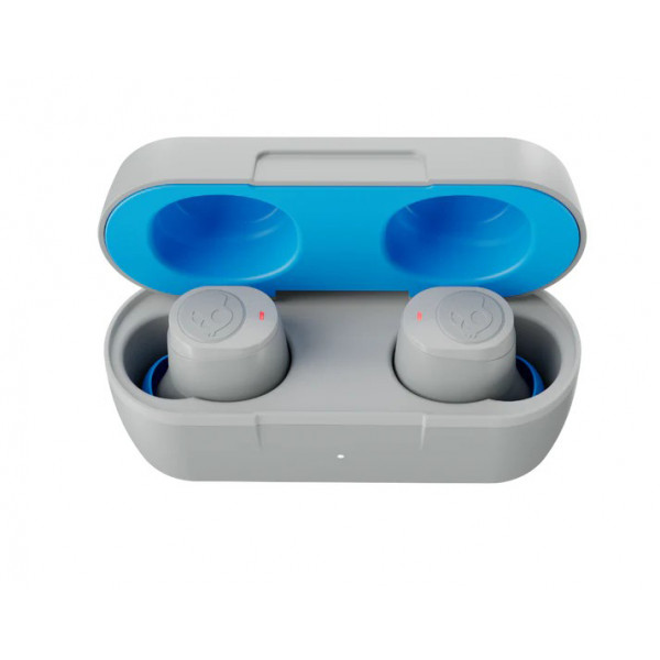 Фото - Наушники вкладыши беспроводные TWS Skullcandy TW JIB 2 Light Grey/Blue (S1JTW-P948)