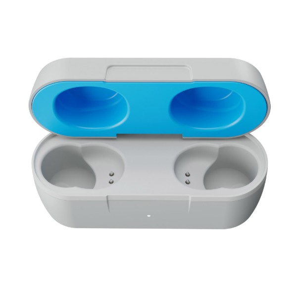 Фото - Наушники вкладыши беспроводные TWS Skullcandy JIB Light Grey/Blue (S2JTW-P751)