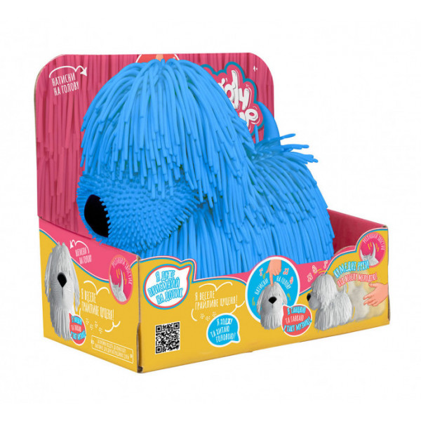 Фото - Інтерактивна іграшка Jiggly Pup Пустотливий щеня Блакитний (JP001-WB-B)