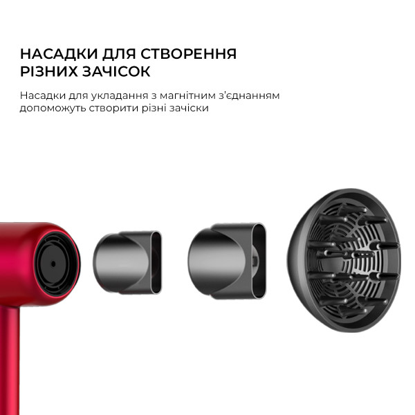 Фото - Фен JIMMY F6 Pro Red