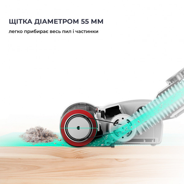Фото - Пилосос ручний для дому JIMMY JV53S Silver